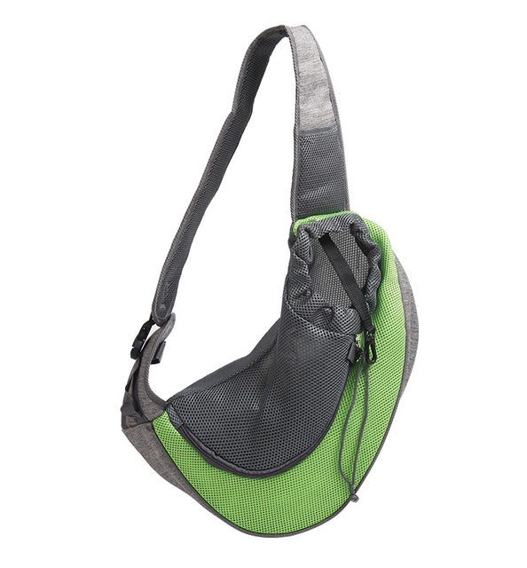 Travel in Style with the Mesh Oxford Pet Carrier Shoulder Bag